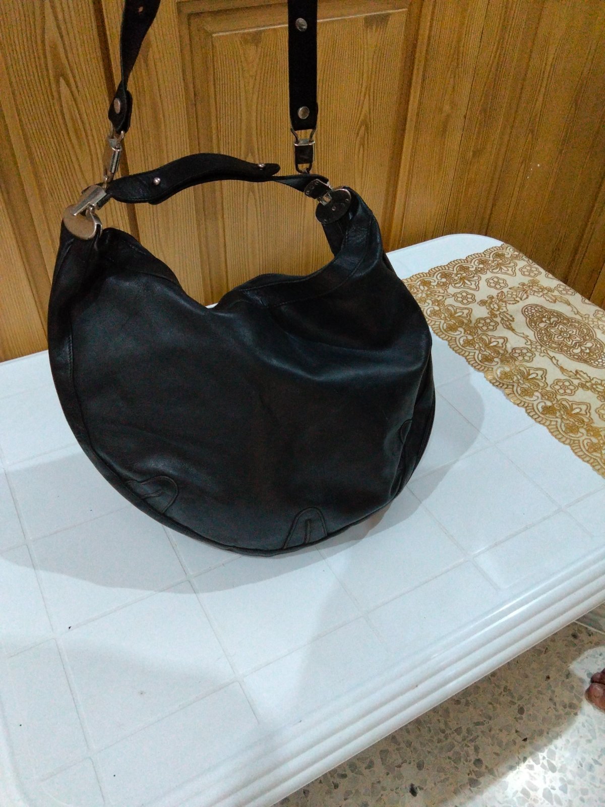 Sac noir goldpofeil