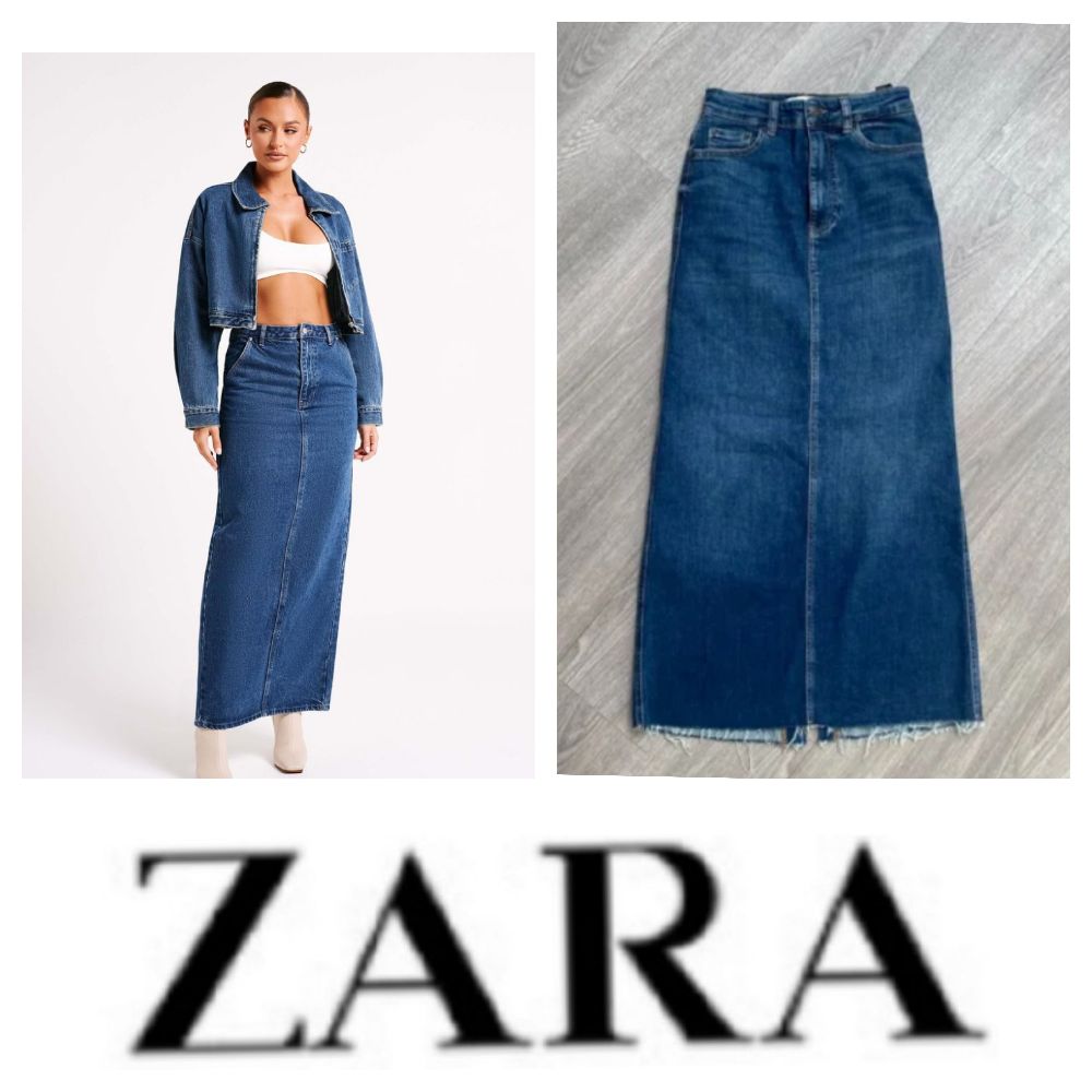 Belle jupe longue zara