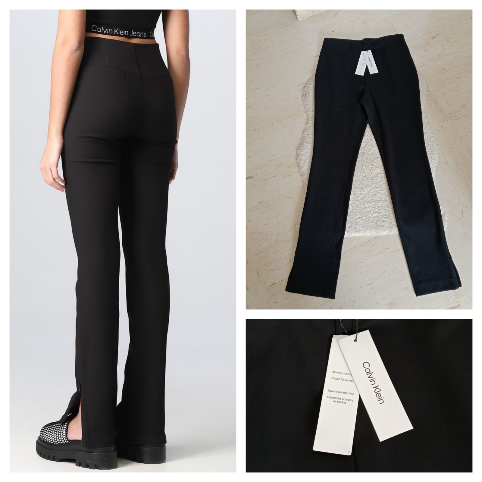 Pantalon Calvin Klein avec étiquette 