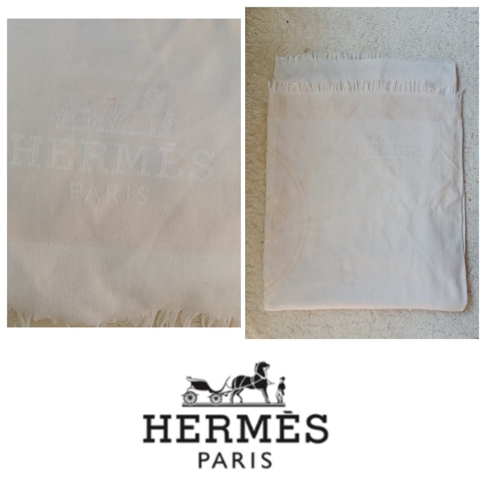 Écharpe Hermès paris 