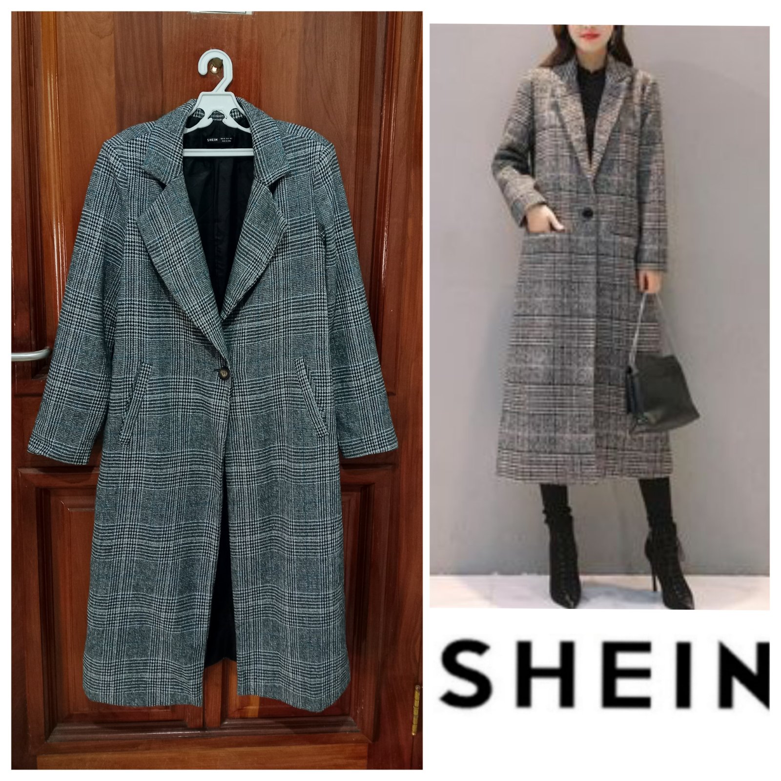 Magnifique manteau long shein 