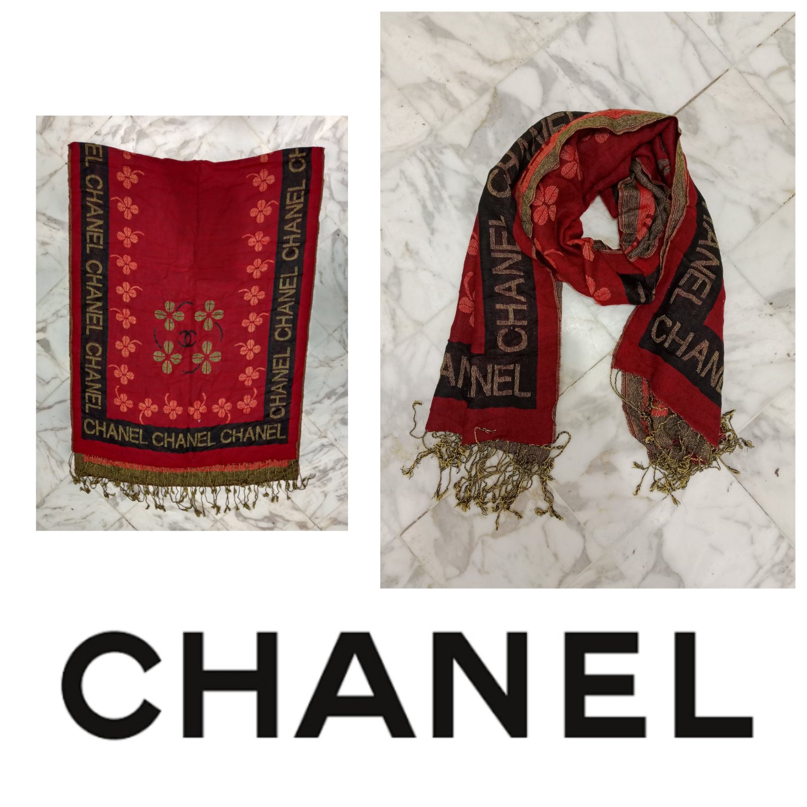 Écharpe Chanel 