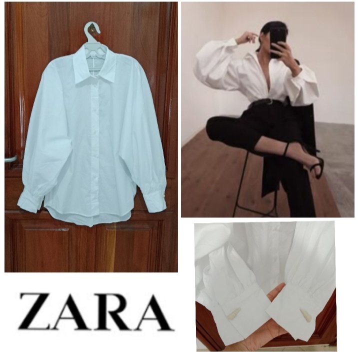 Chemise oversize Zara 
