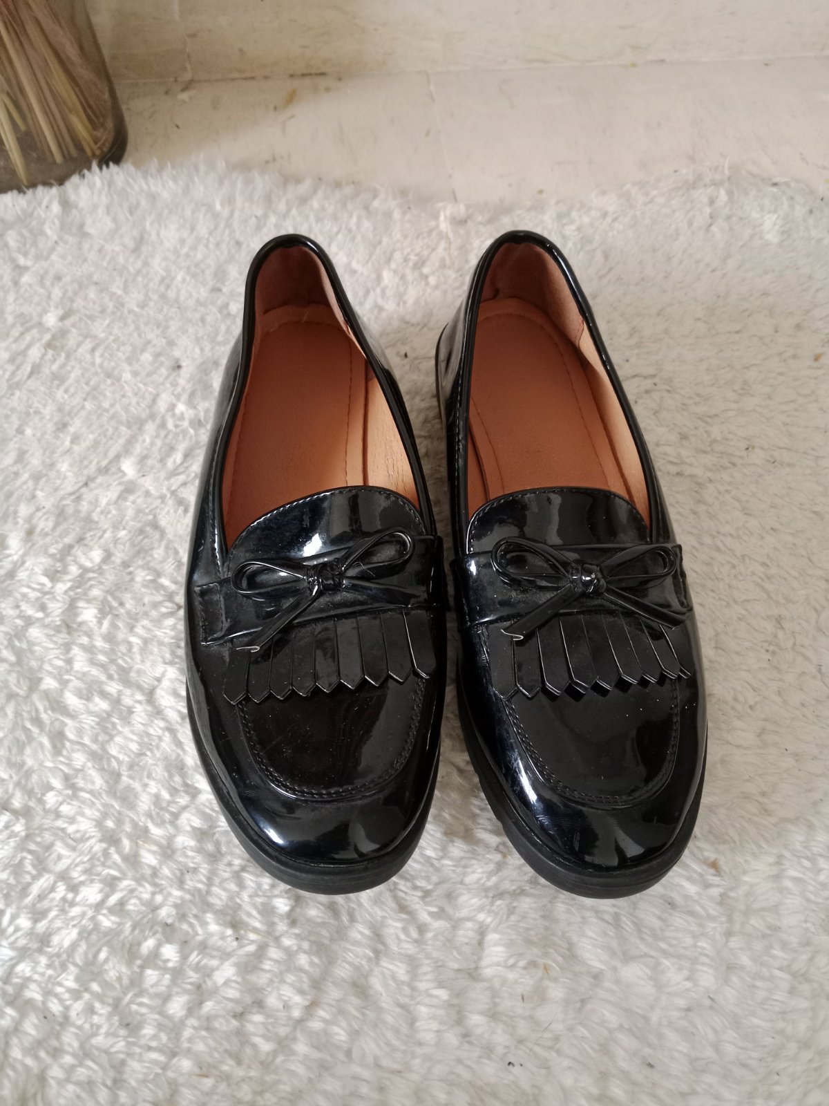 Mocassins en vernis 