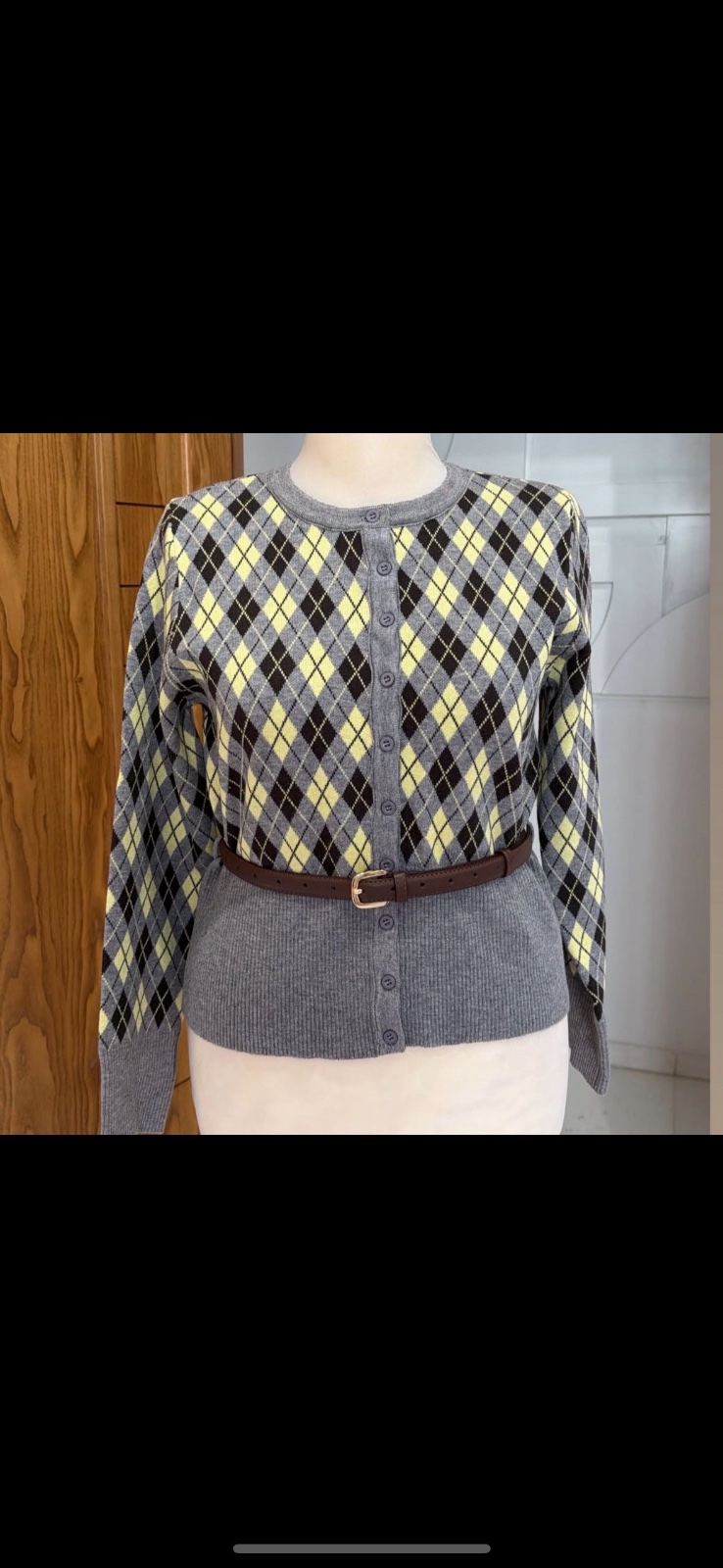 Gillet avec ceinture 