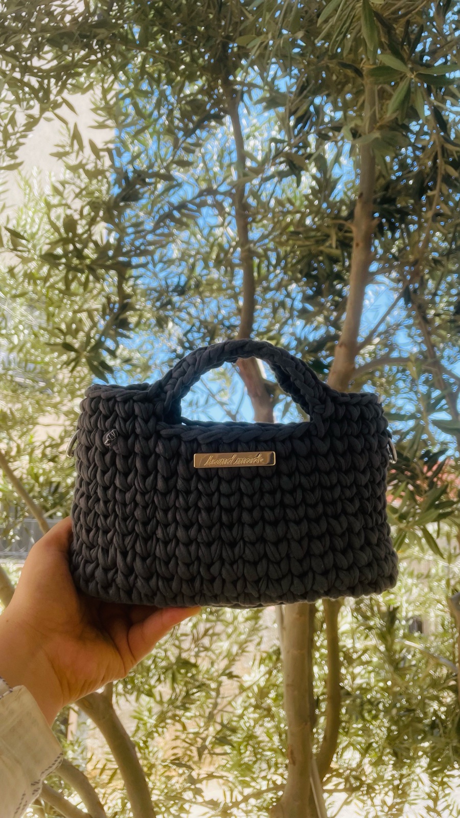 Mini couffin en crochet