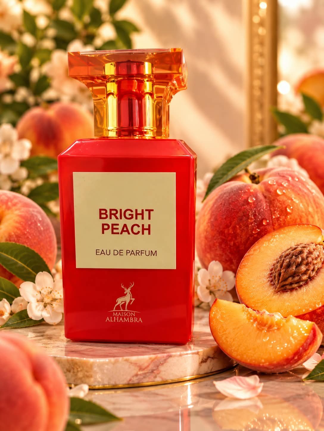 Bright peach