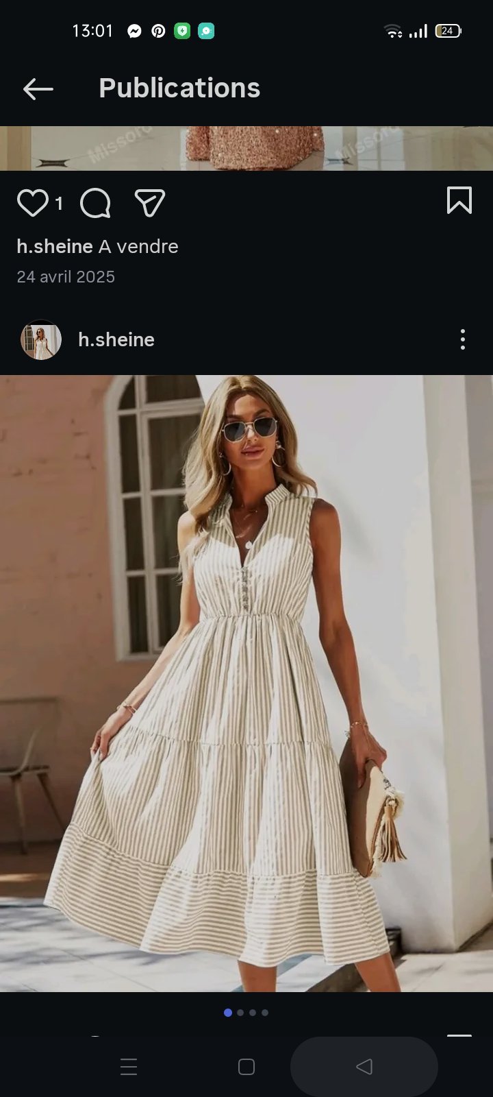 Robe nude