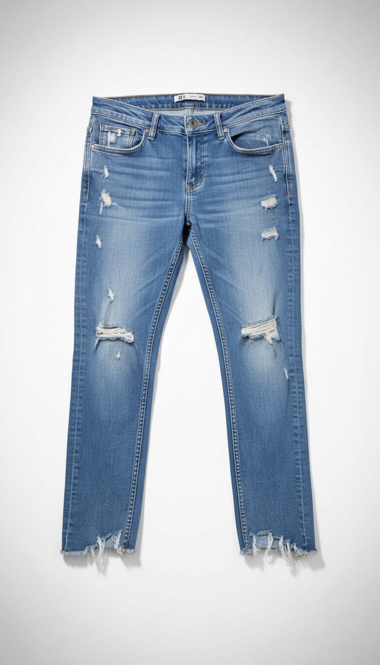 Jean bleu zara