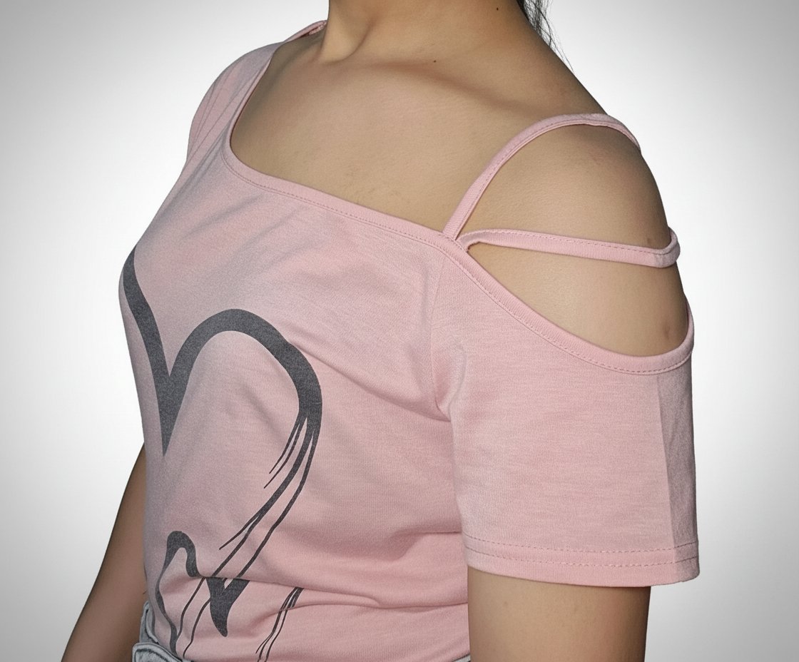 T-shirt rose