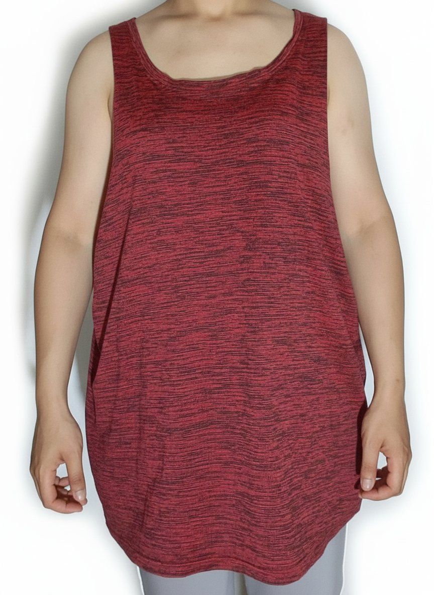 Débardeur de sport femme rouge