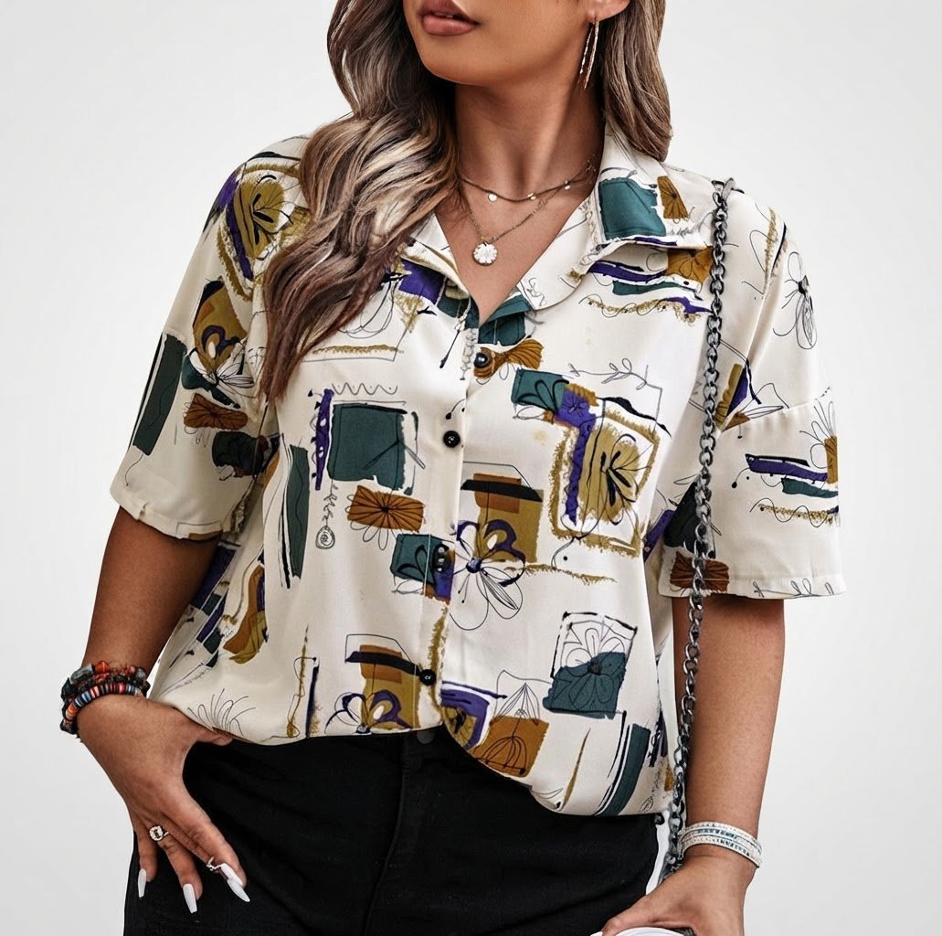 Chemise grand taille 