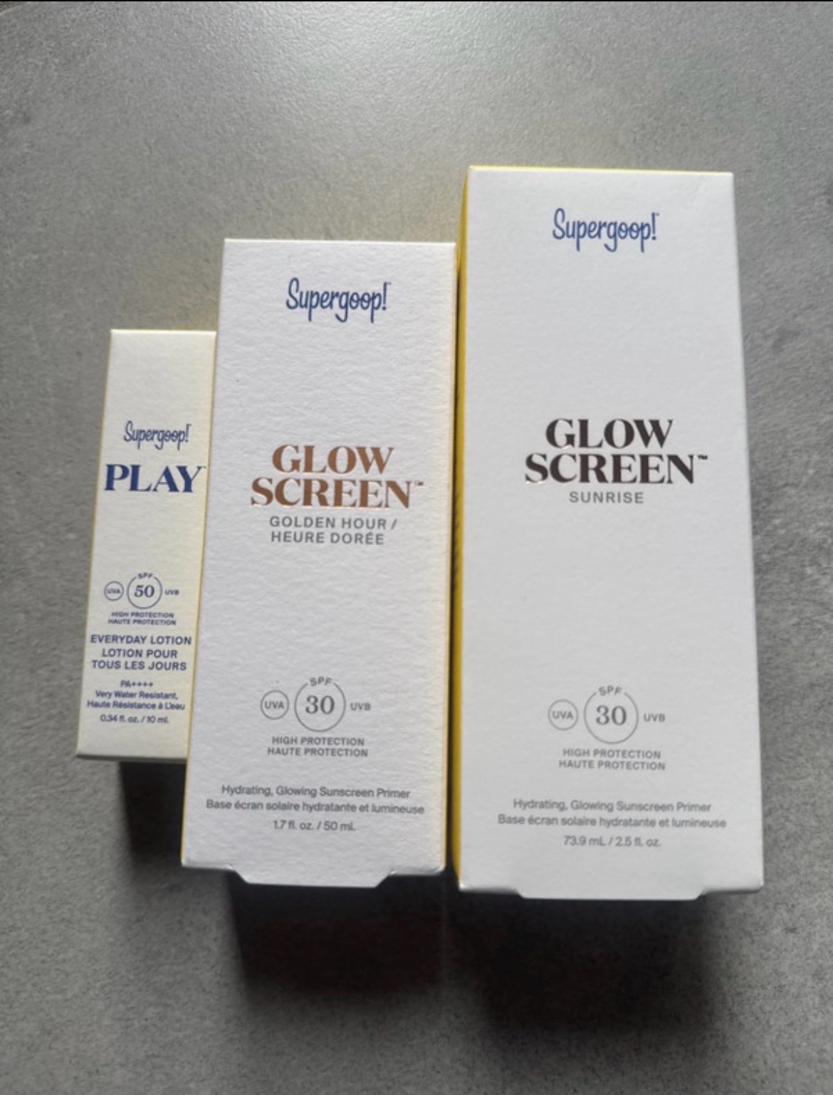 Supergoop base ecran solaire / lotion