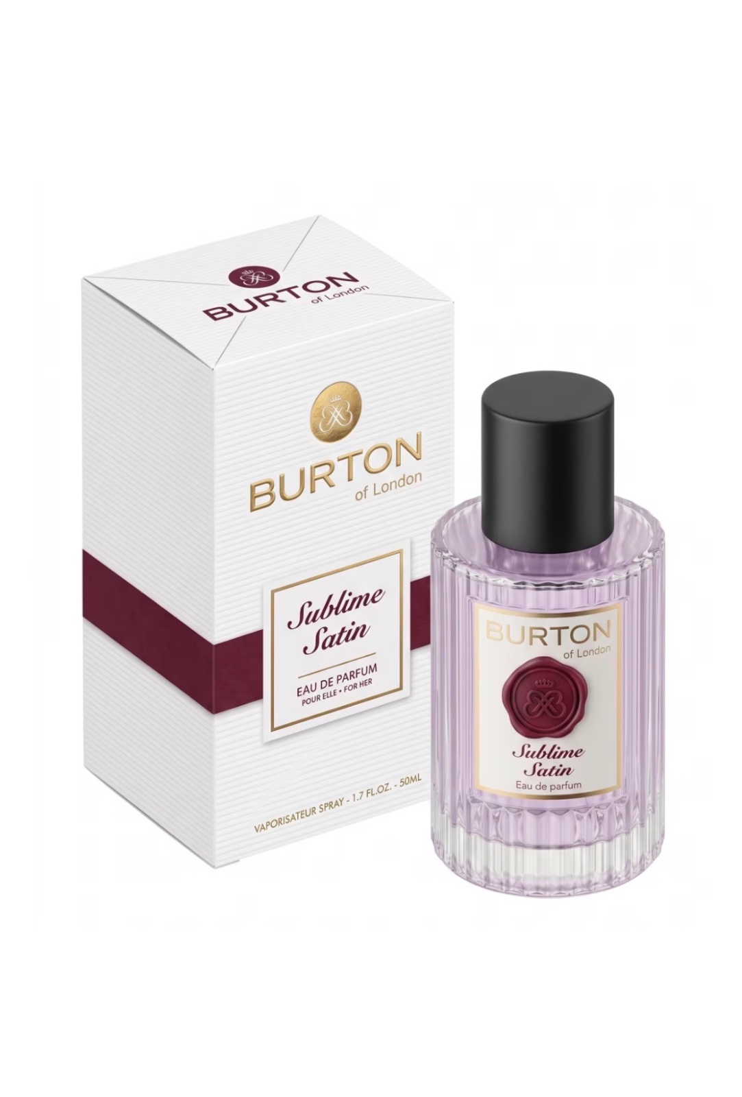 Eau de parfum burton satin 50ml jamais utilisé