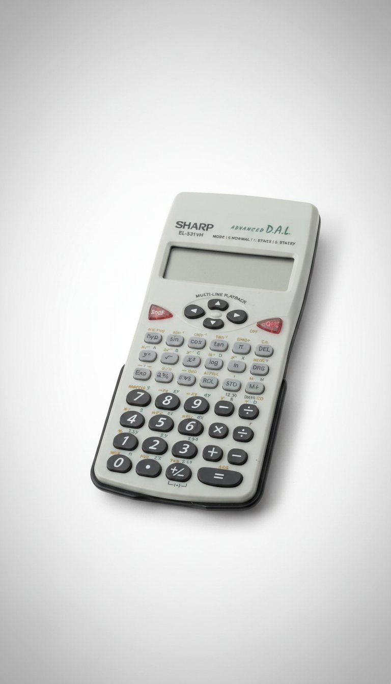 Calculatrice scientifique sharp