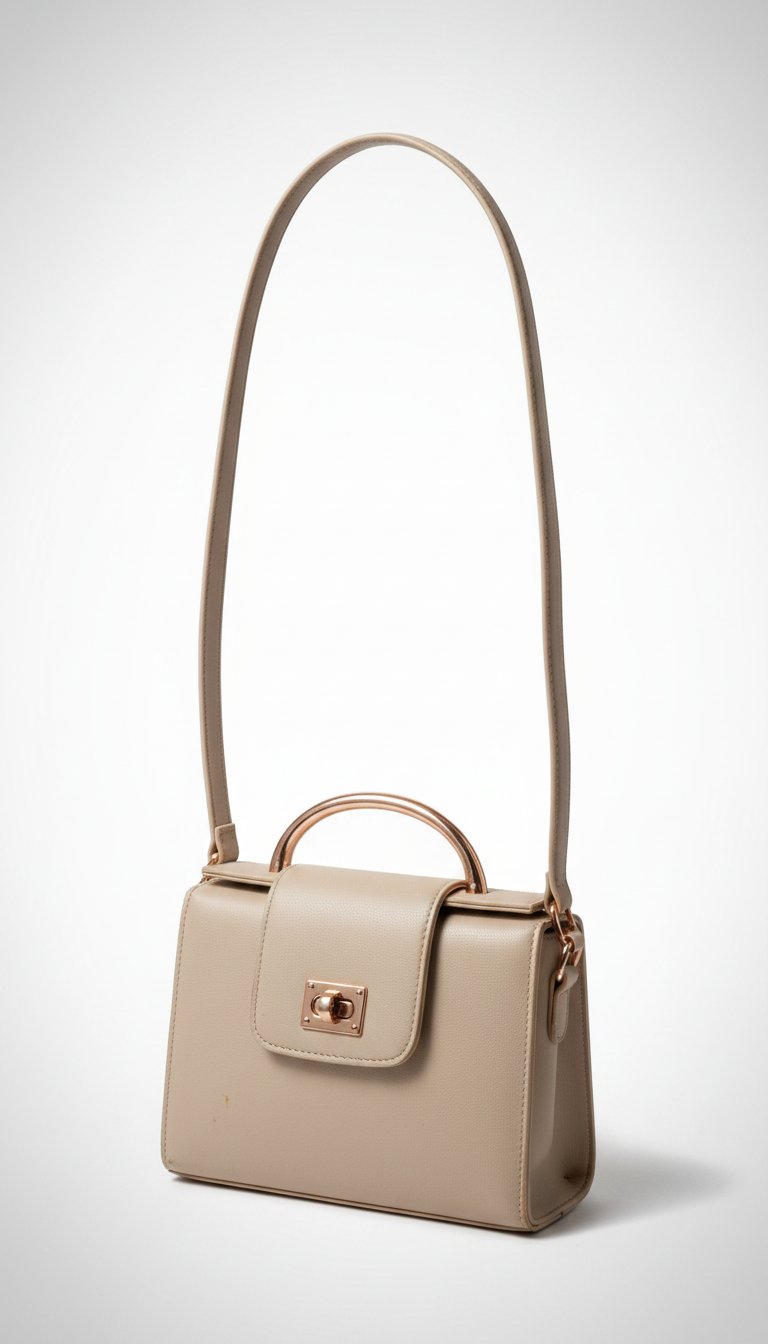 Sac à main élégant couleur beige - Chic et fonctionnel