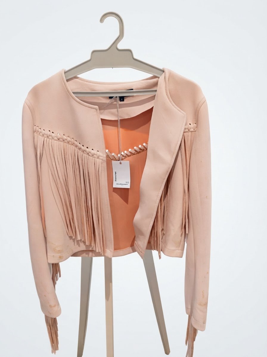 Veste cow boy avec franges