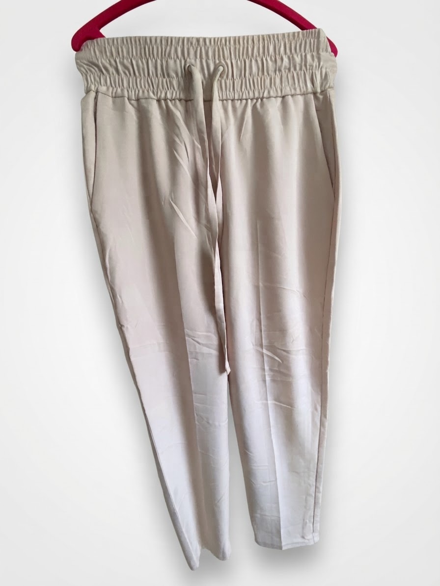 Pantalon mango en beige