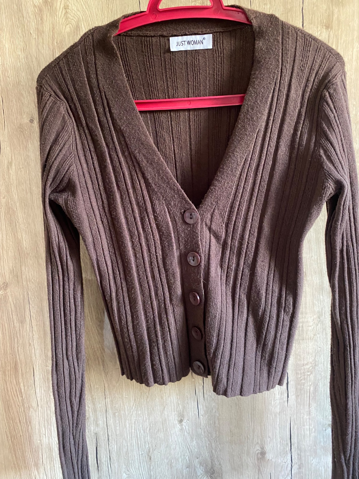 Cardigan en marron