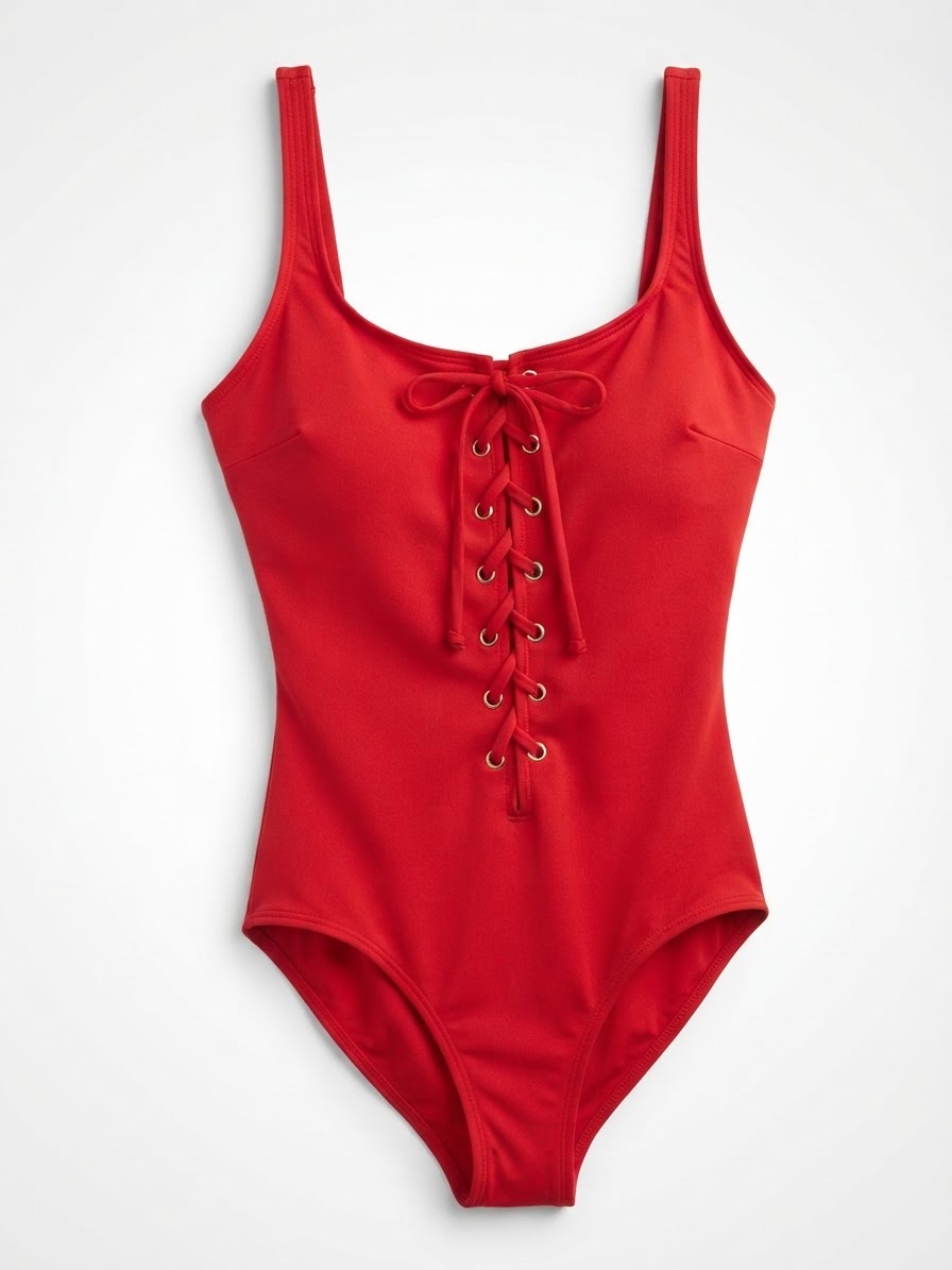 Maillot en rouge michael kors
