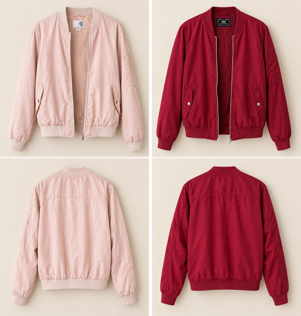 Lot : deux vestes bombers