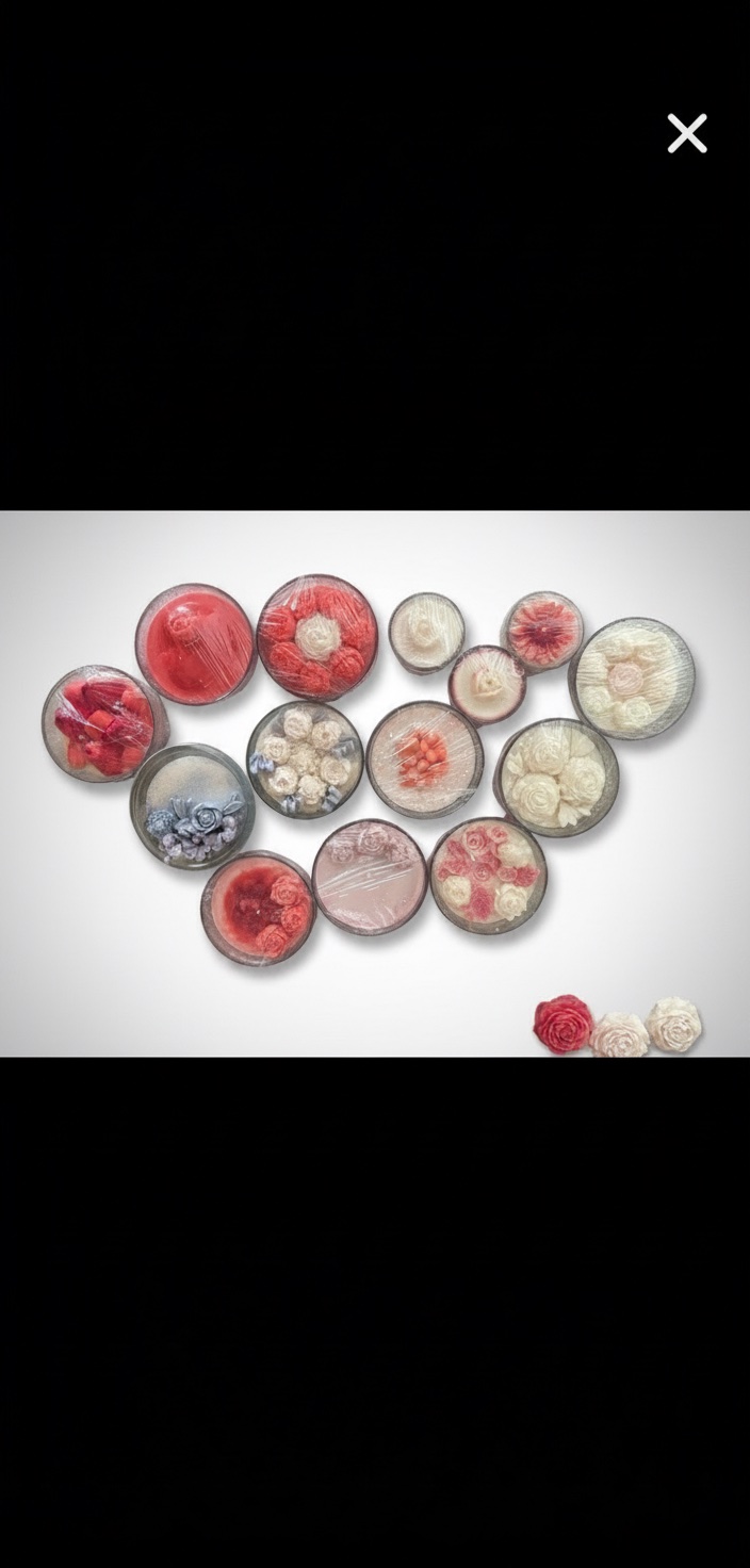 Bougies parfumées 100% naturelles 