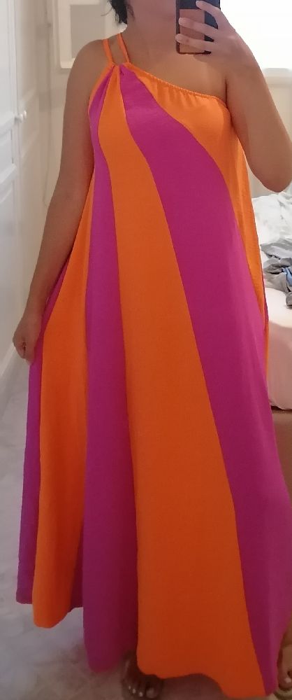 Robe bicolore 