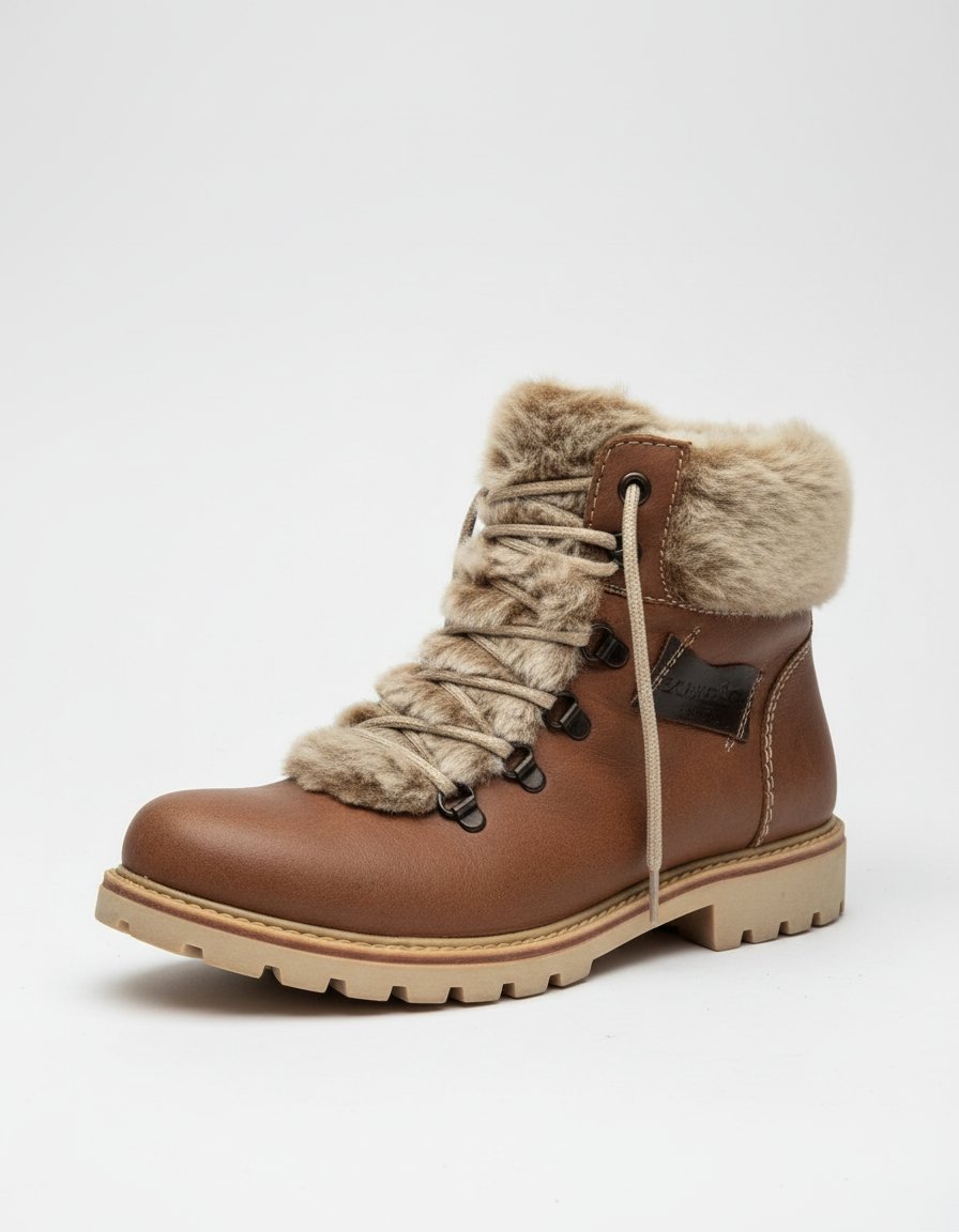 Bottines Rieker avec fourrure 