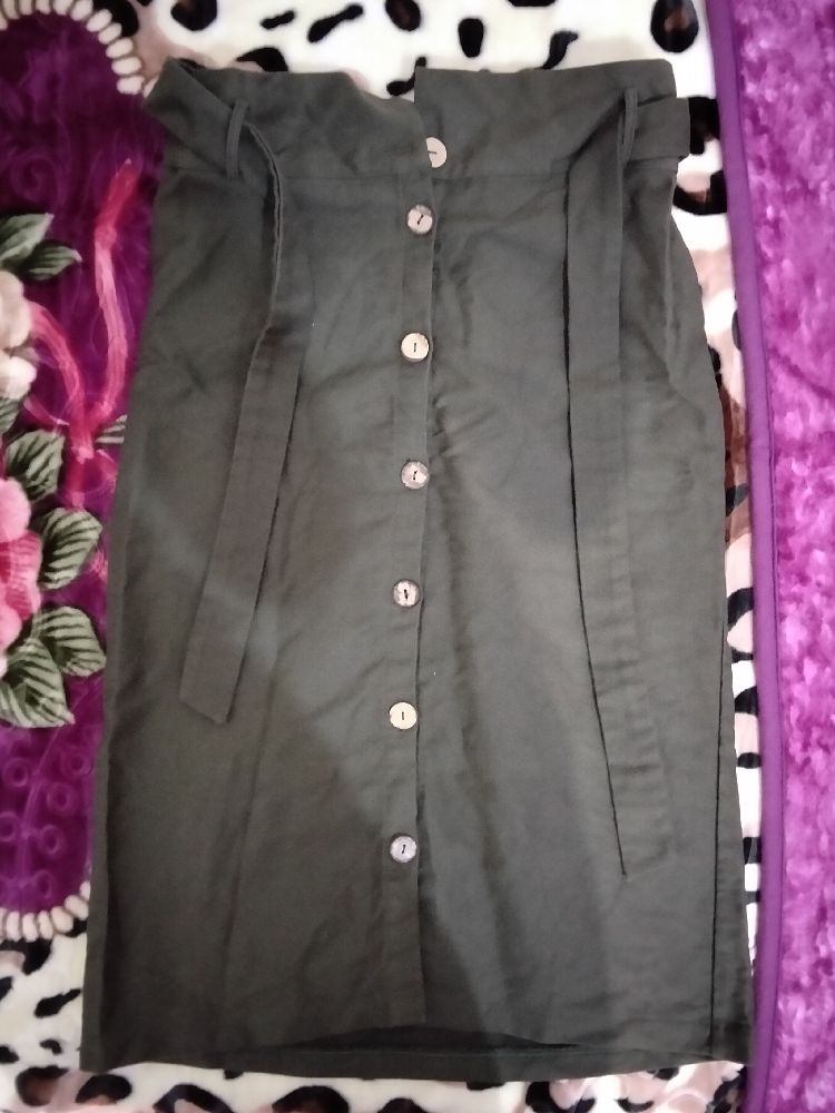 Jupe vert militaire 