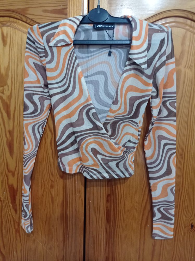 Chemisier Style pull see through 