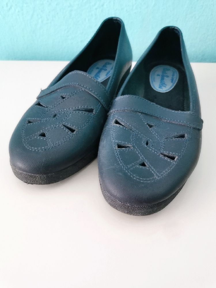 Ballerine bleu 