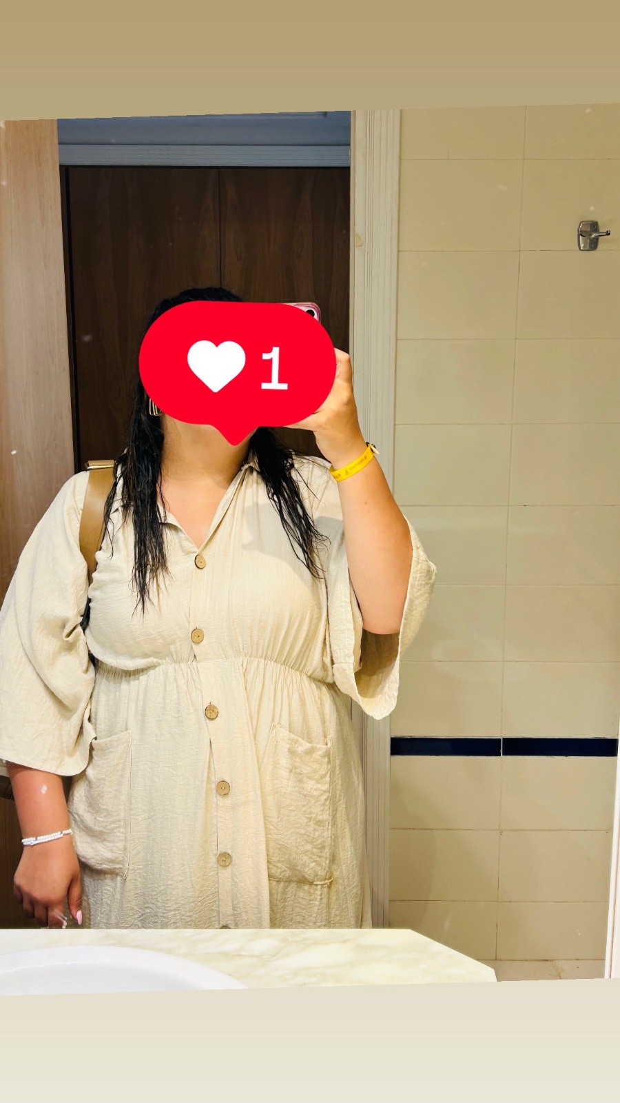 Robe grande taille avec ceinture 💫