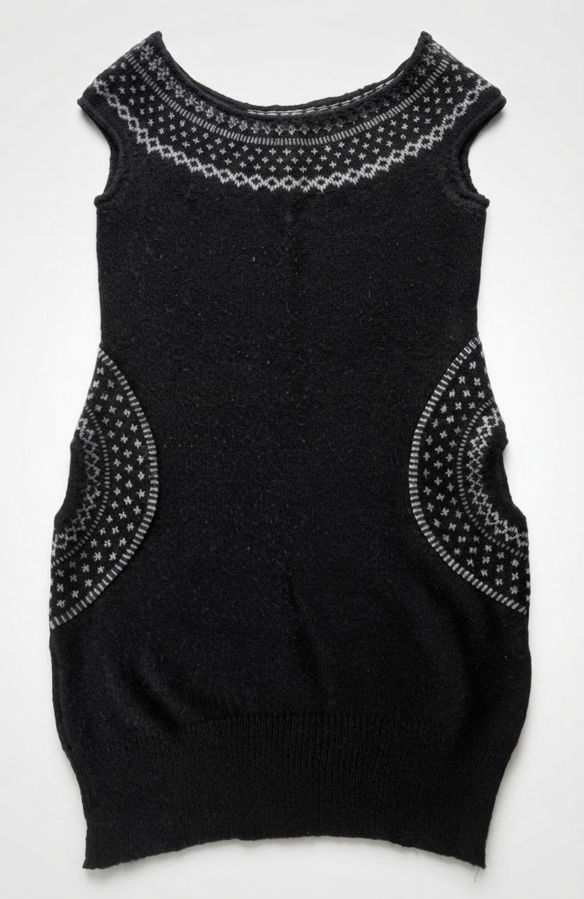 Pull Laine, légèrement long 