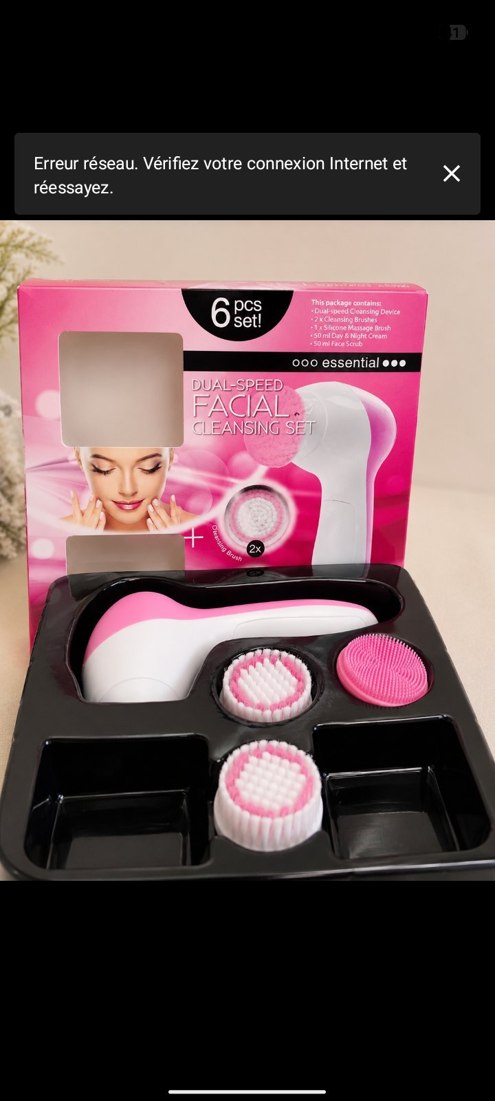 Appareil netoyage visage 