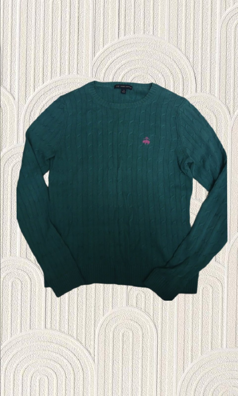 Brooks brothers green sweater 