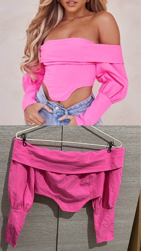 Blouse rose