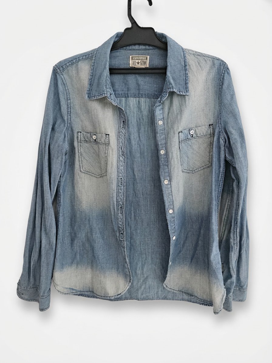 Chemise jean pour homme 
