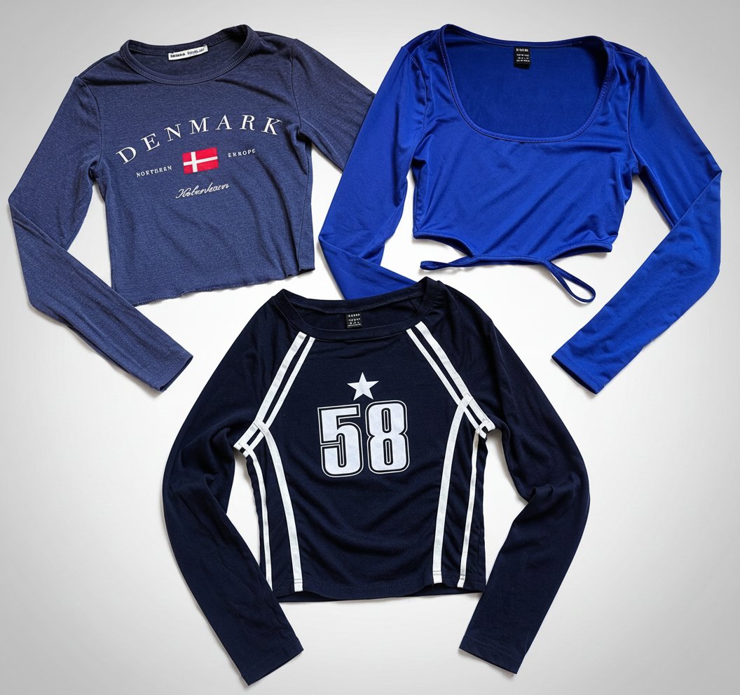 Lot de crop-top