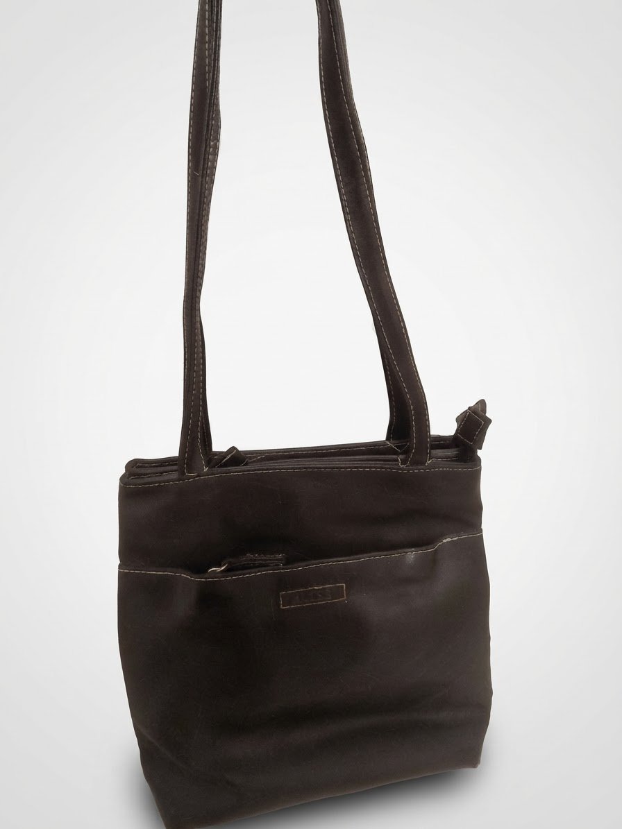 Sac noir cuire