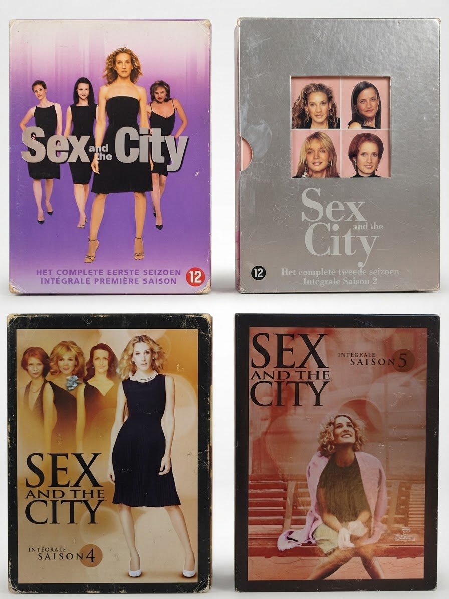 Coffrets DVD Sex and the City Saisons 1, 2,4,5