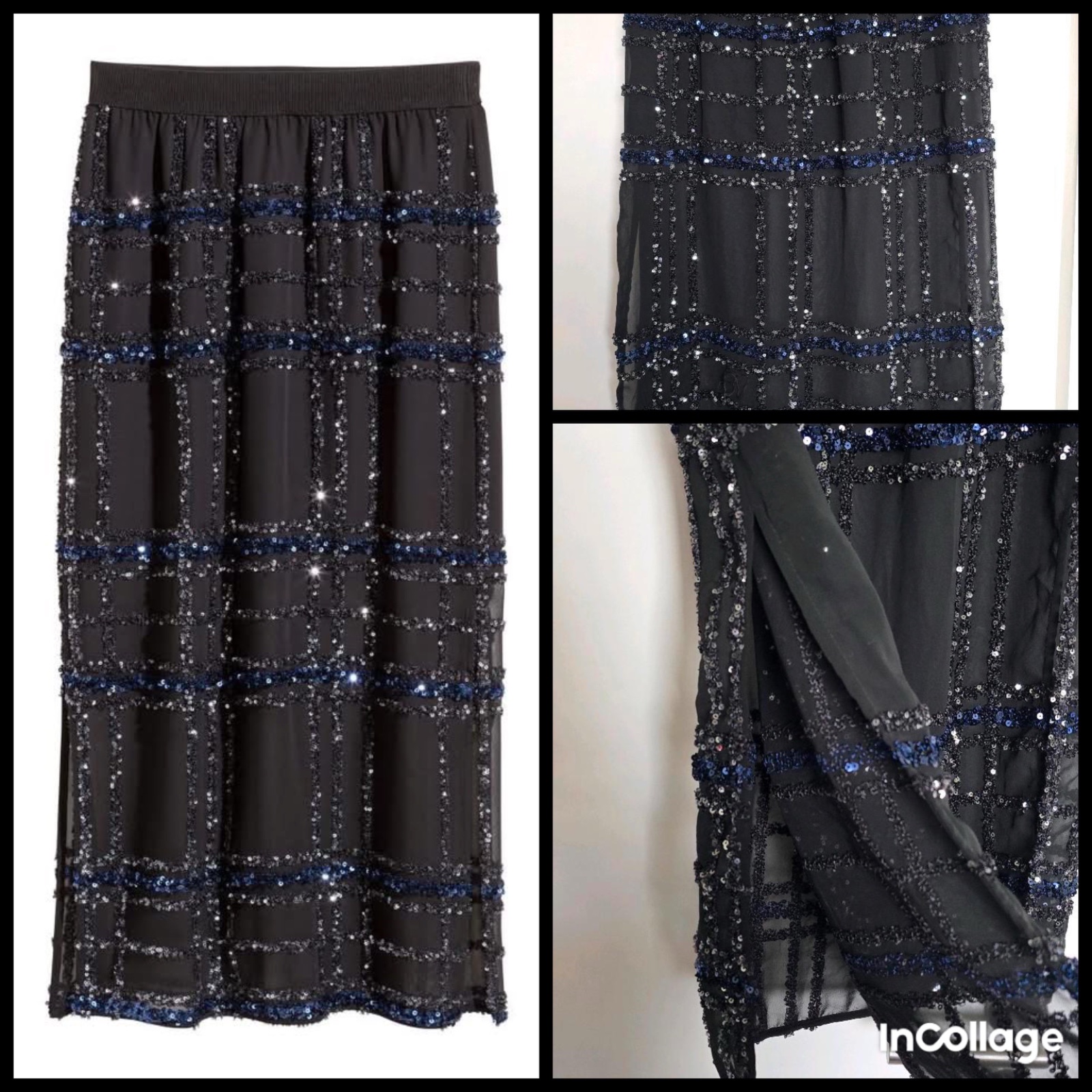 Jupe midi h&m 