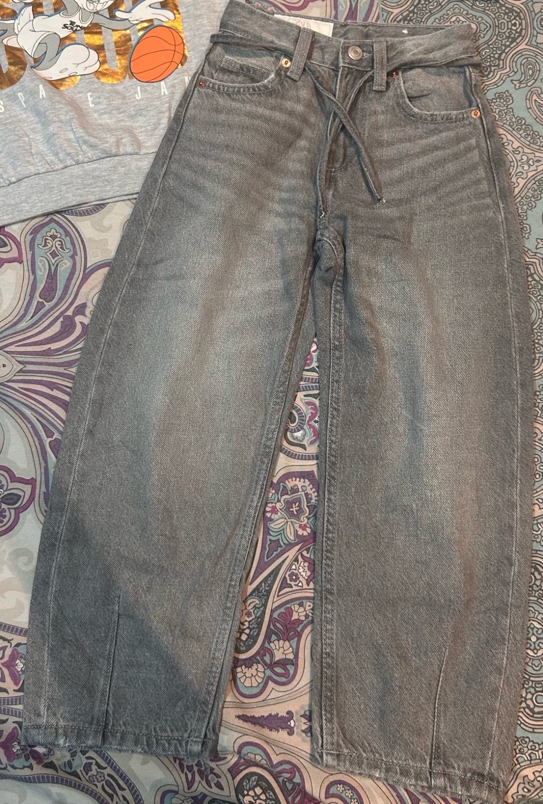 Barrel jean zara