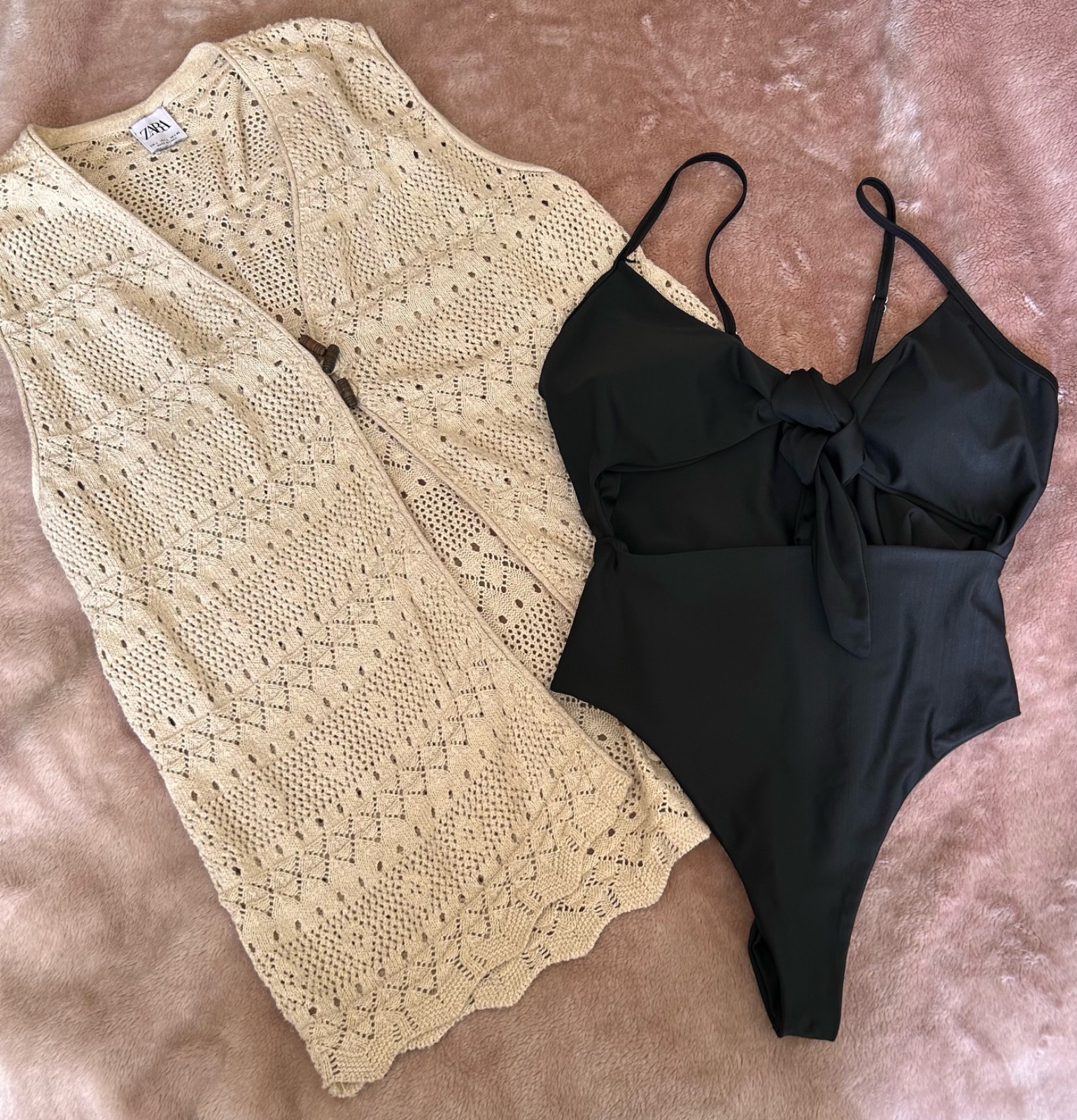 Gilet en crochet zara 
