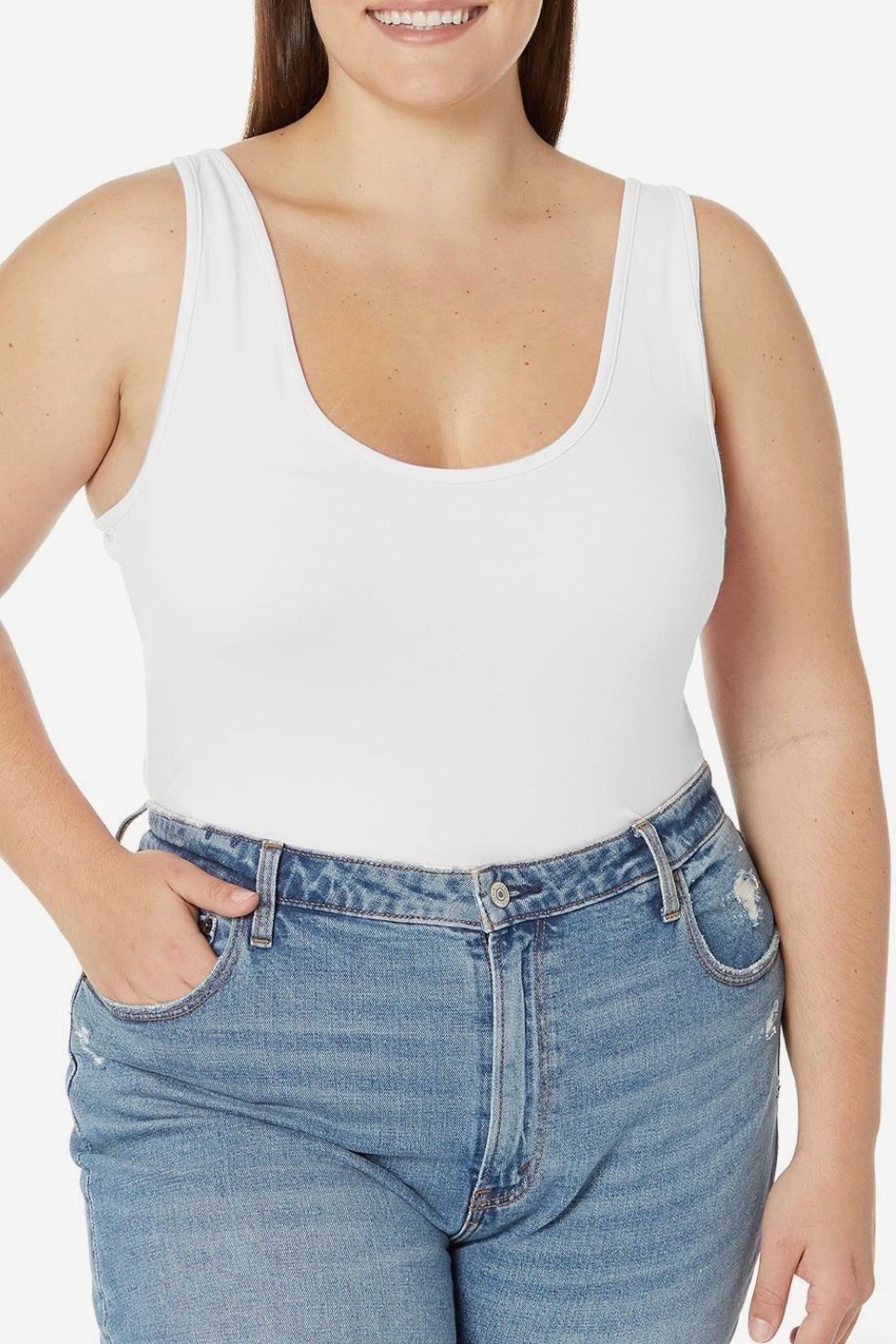Bodysuit blanc