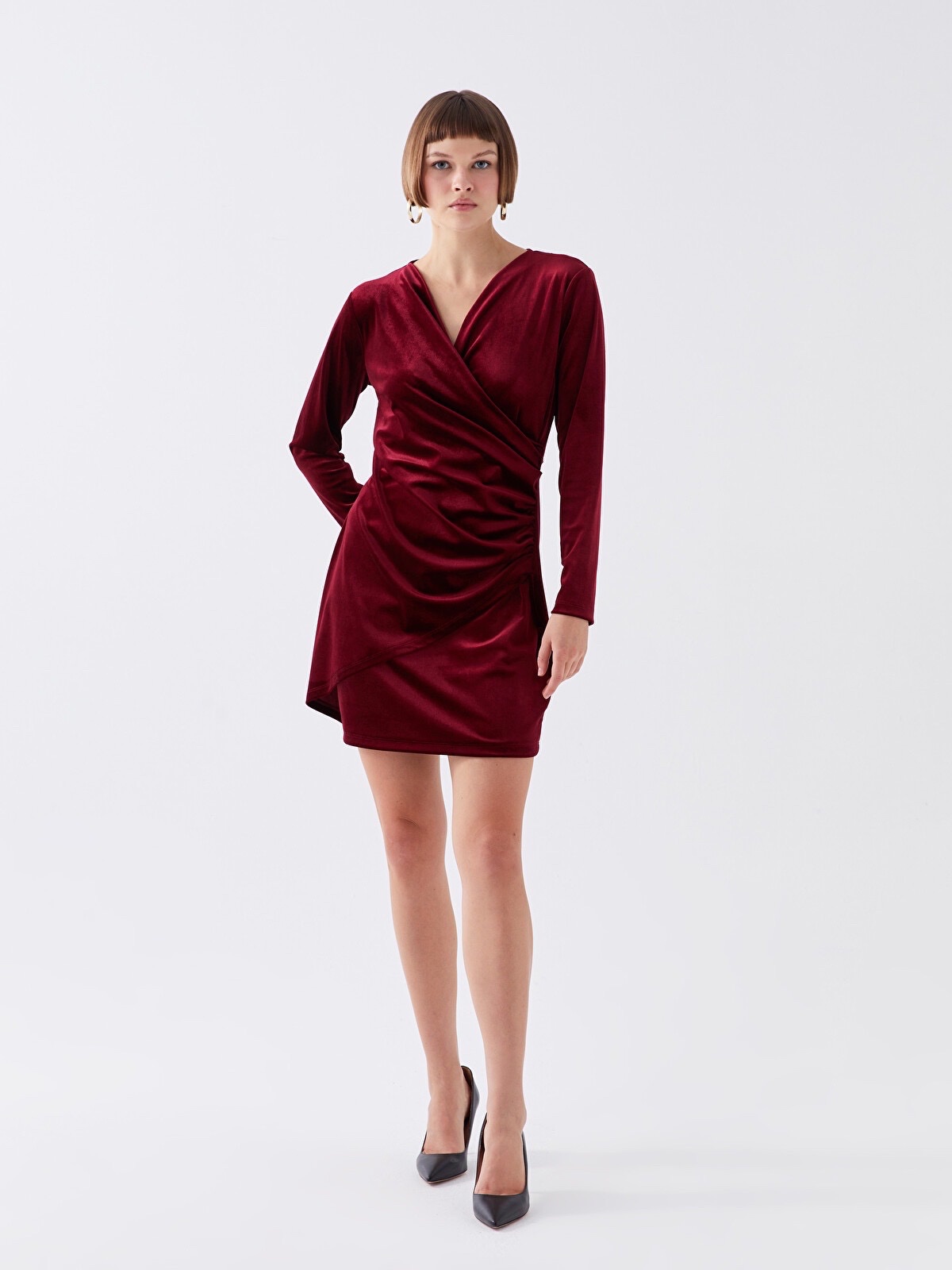 Robe lc waikiki bordeaux 