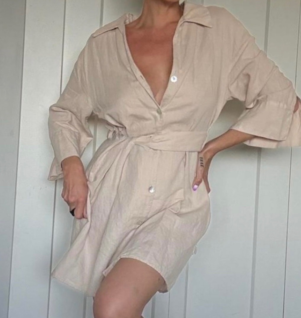 Robe chemise zara