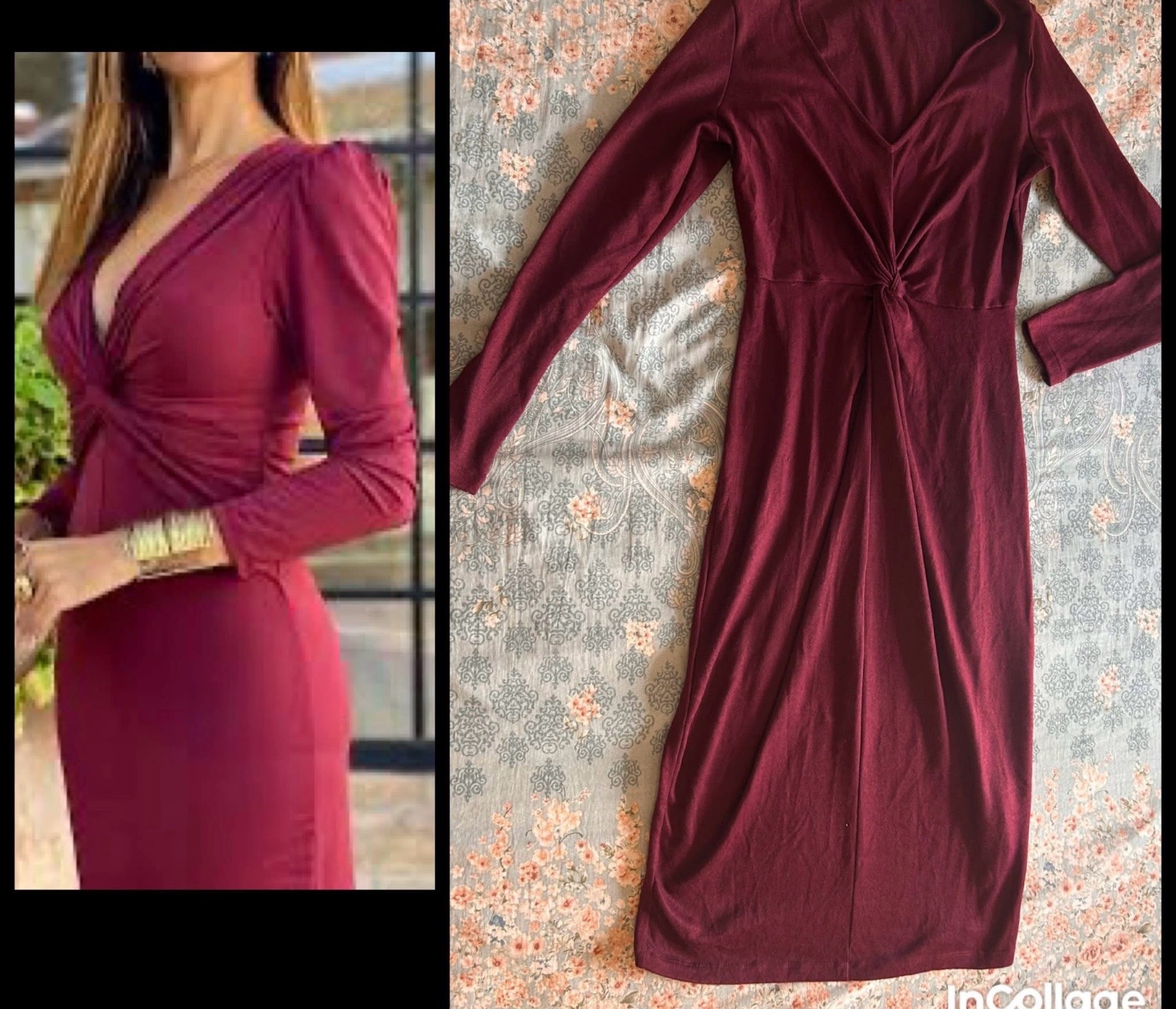 Robe moulante bershka 