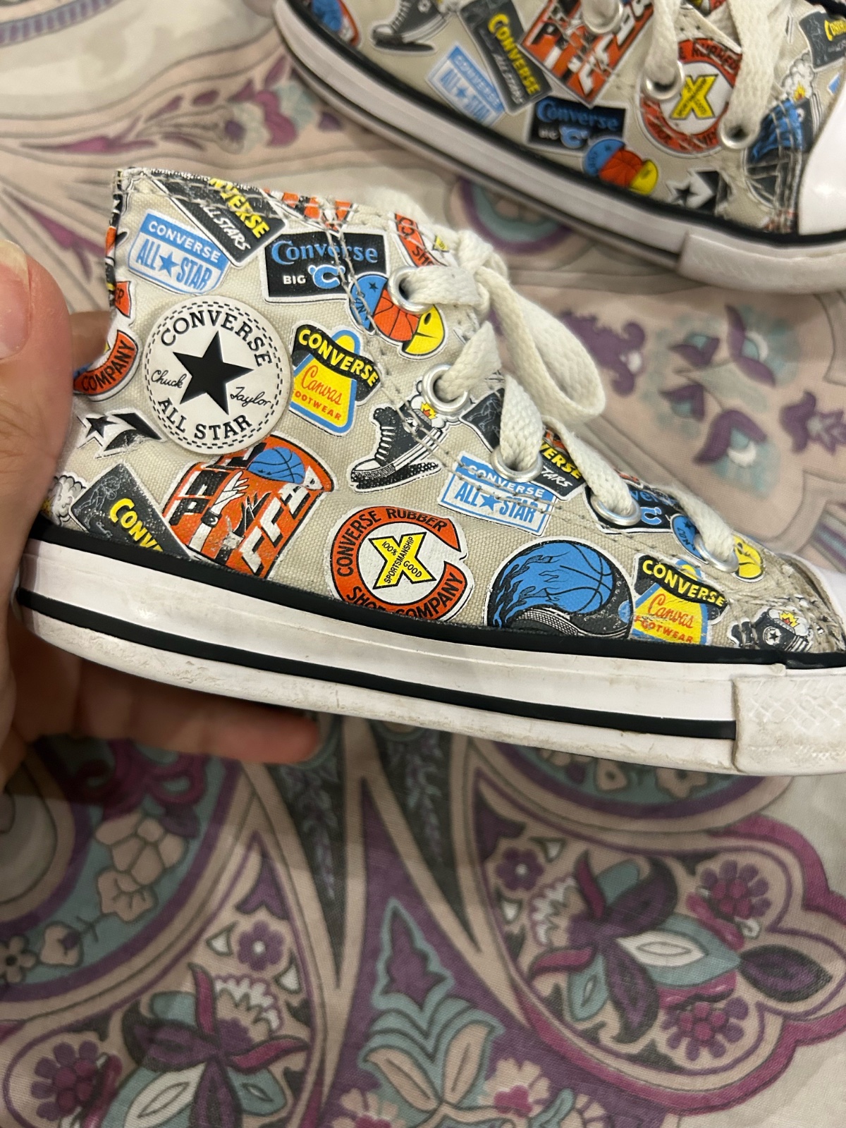 Converse imprimé
