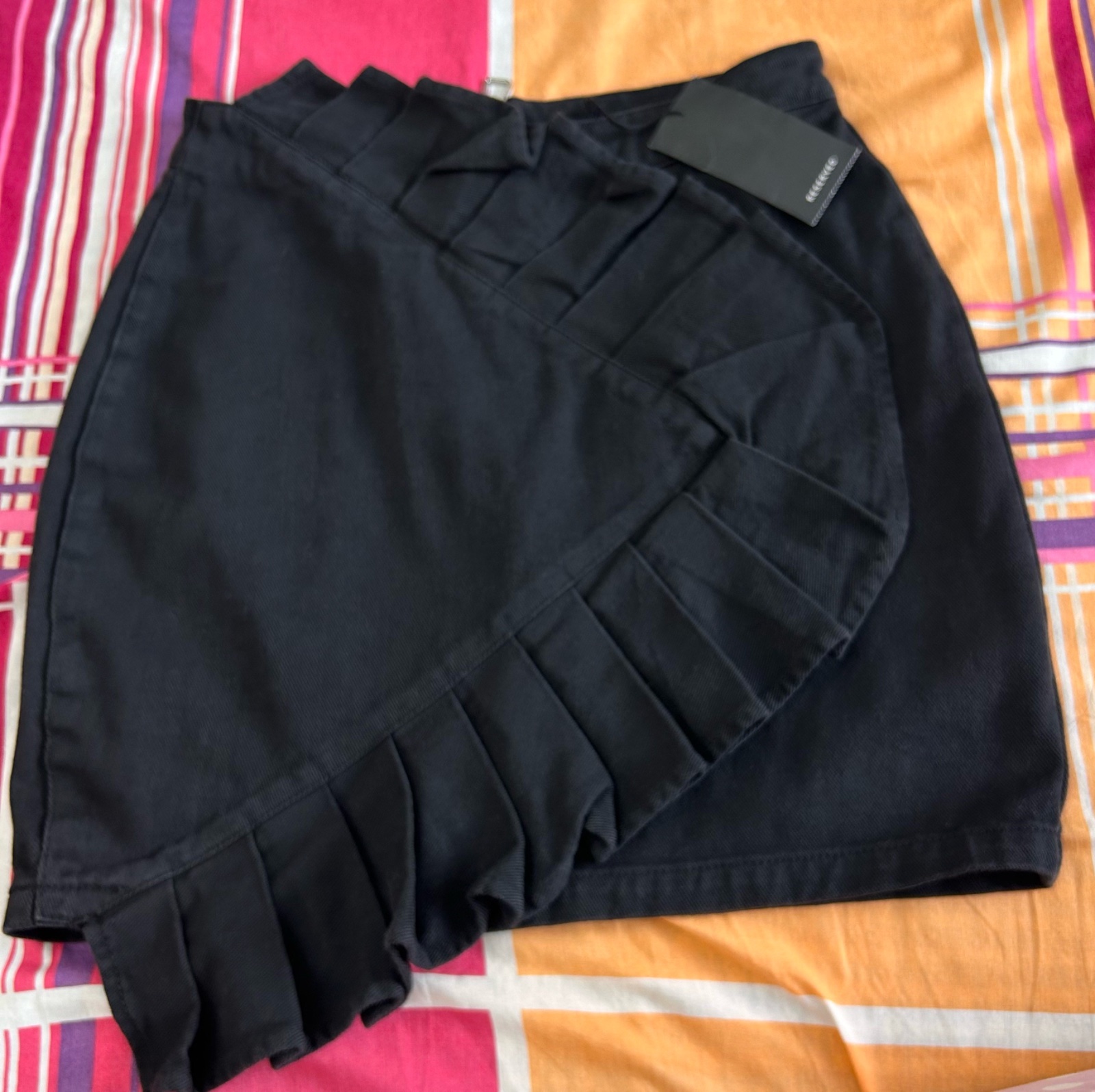 Jupe jean noir