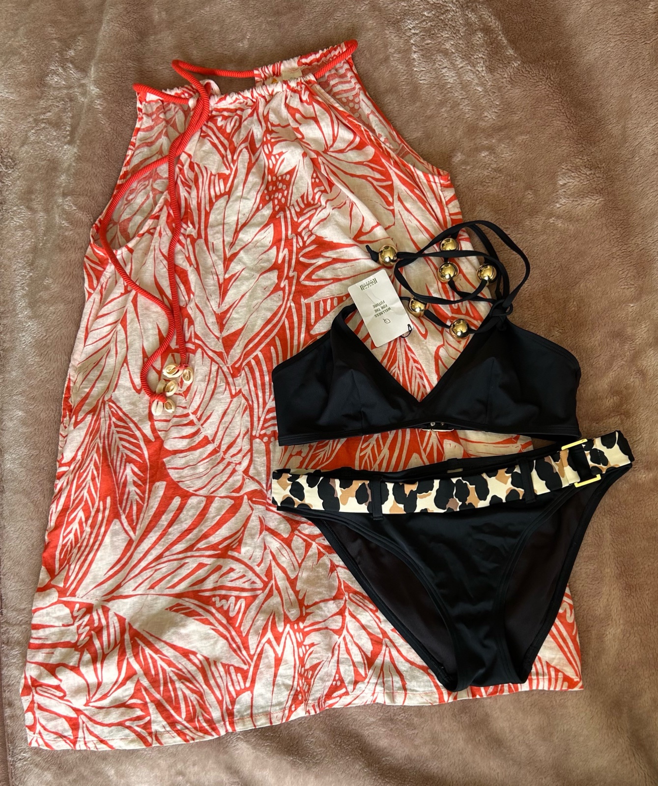 Robe de plage en lin 